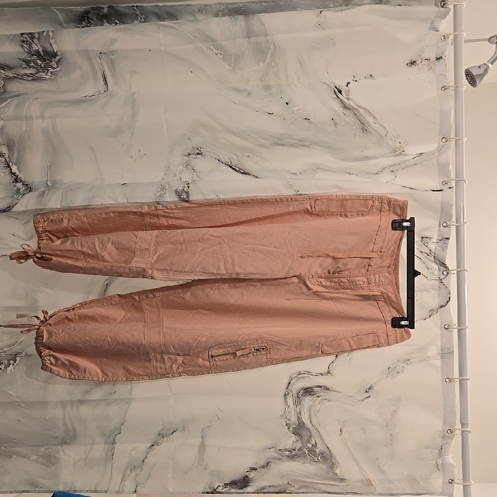 Blush Pink Jogger Pants